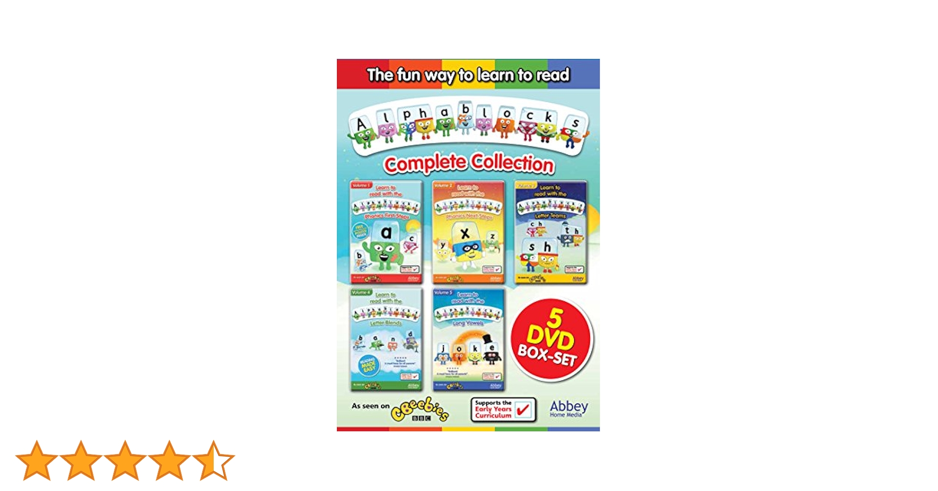 Alphablocks Complete Collection 5 DVDセット My Alphablocks complete collection 5 dvd box-set Contact me